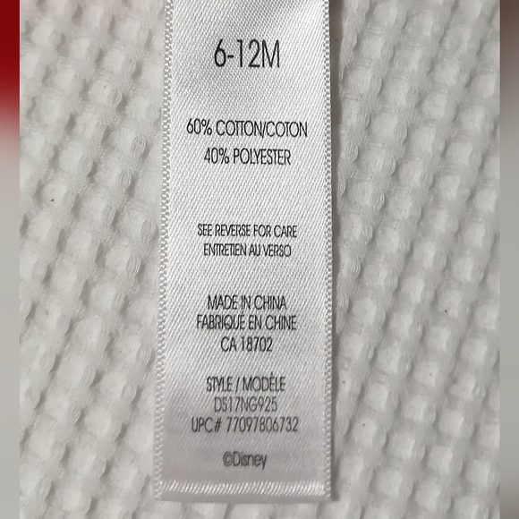 🔥SALE🔥 Disney Minnie Mouse Best Day Ever Onesie NWT Sizes 3-6M, 6-12M, 12-18M - Picture 5 of 6